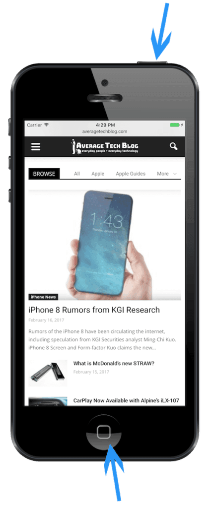 How to Reset Frozen iPhone - Hard Reset