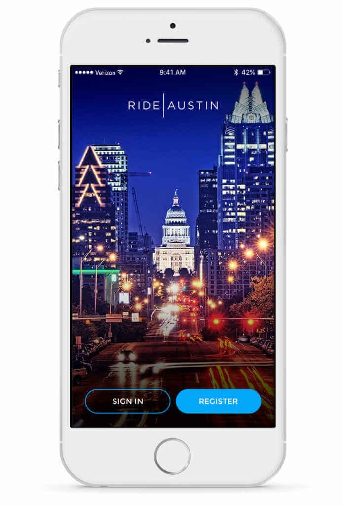 Rideaustin App Phone Demo