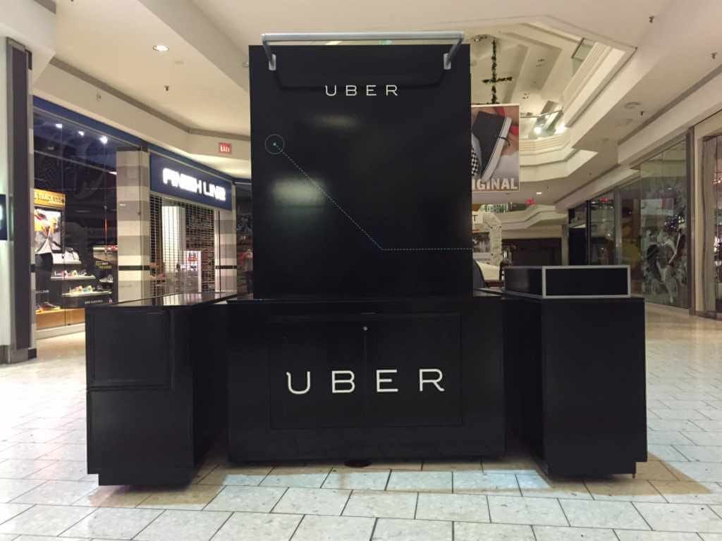 sample uber mall kiosk