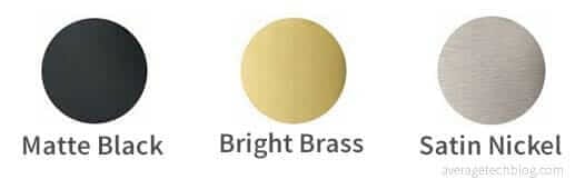 Schlage Century and Camelot Color options comparison