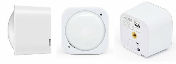 Aeotec Multisensor 6 Product Side and Back View