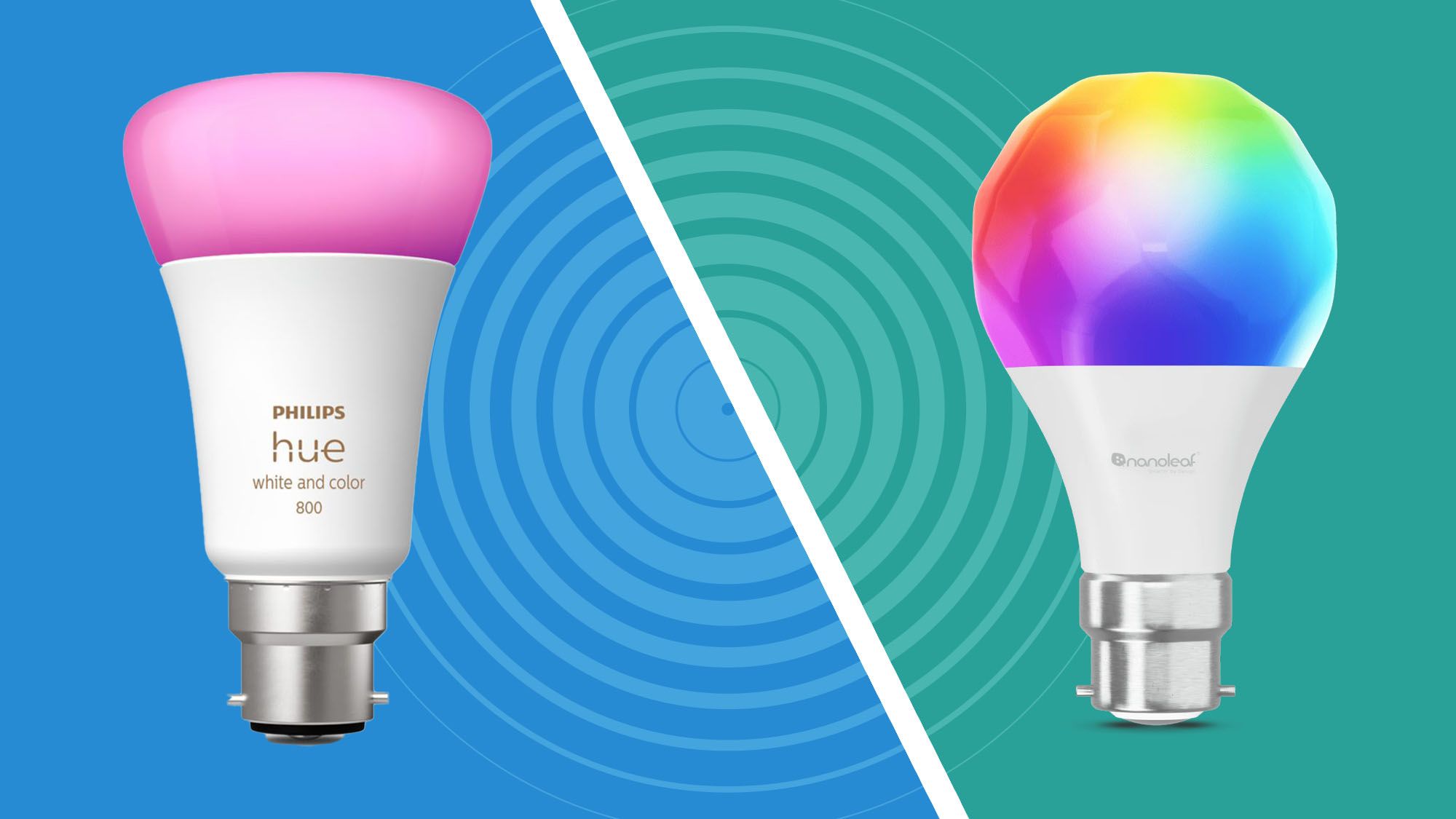 Nanoleaf bulbs compared to Hue