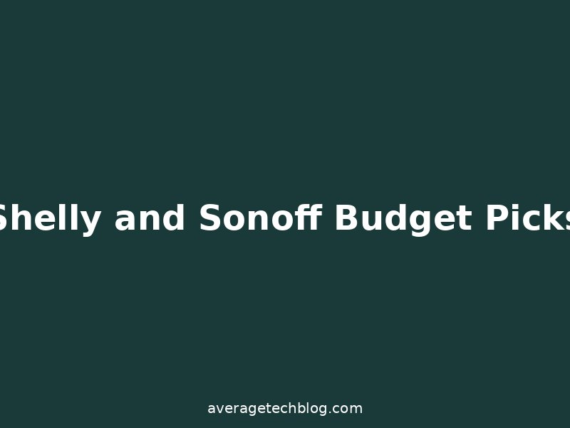 Shelly and Sonoff budget devices comparison