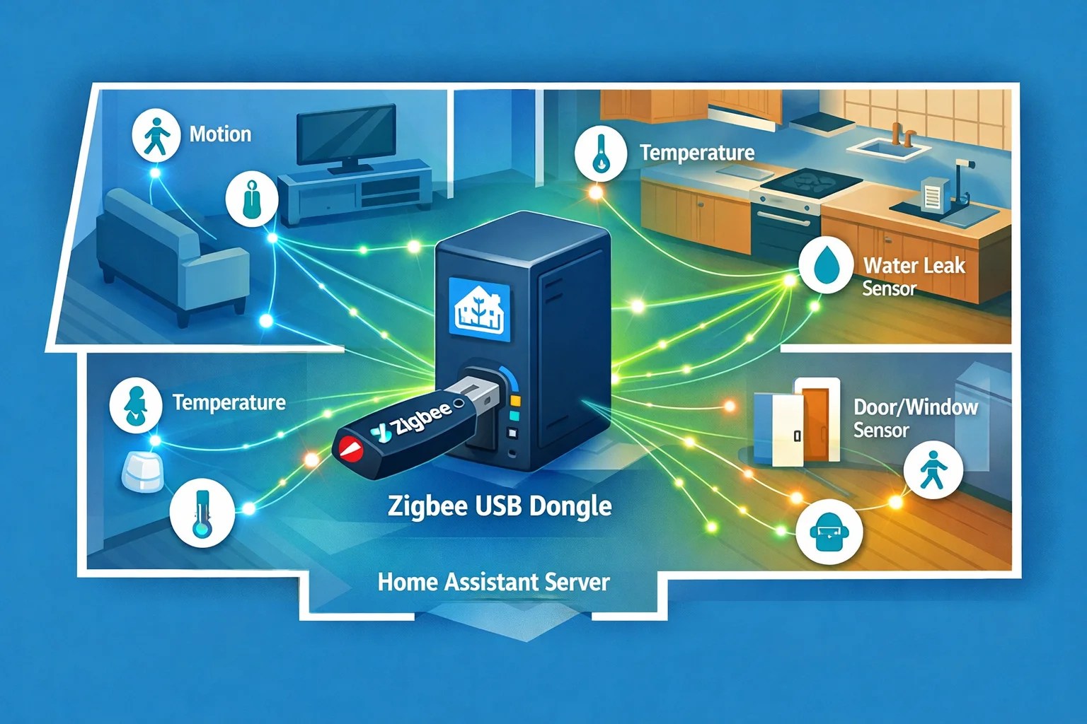 Best Zigbee Sensors for Home Assistant in 2026 | Motion, Contact, Temp and Water Leak